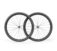 ICAN AERO (Plus) Disc - Juego de ruedas de carbono para bicicleta de carretera de 40 mm/50 mm, 1355 g/1382 g/1400 g/1430 g, freno de disco 700C, 18,35 mm/23 mm de ancho interior sin cámara compatible