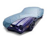 iCarCover - Funda de Coche Impermeable, Protector para Todos los climas, Lluvia, Nieve, Rayos Ultravioleta, Sol, para Interior y Exterior, con Correa