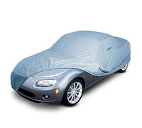 iCarCover - Funda de Coche Impermeable, Protector para Todos los climas, Lluvia, Nieve, Rayos Ultravioleta, Sol, para Interior y Exterior, con Correa