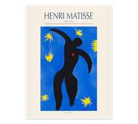 Icare, 1943 Póster de Henri Matisse 30 x 40 cm Azul Cuadros Decoración para la pared