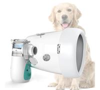 ICARE-PET Nebulizador portátil de bajo ruido para gatos y perros (M)