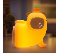 ICARER FAMILY Capybara Luz nocturna de silicona para habitación infantil, lámpara LED táctil de noche para lactancia, recargable por USB, regalo para niñas y niños