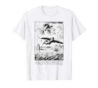 Ícaro Sol Mitología Griega Historia de la Antigua Grecia Camiseta gráfica económica, Hombre, Blanco, M
