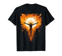 Ícaro volando hacia el atardecer Camiseta