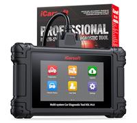 iCarsoft Bidireccional Máquina Diagnosis Coche Vol V4.0 para Volvo/SAAB + 2 Marcas de Automóviles, Escáner OBD2 de Todo el Sistema, hasta 31 Servicios, Vin Automático, Aggiornamento WiFi a Vita