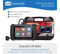 iCarsoft CR MAX 2026 Herramienta Diagnóstico OBDII Completa USB 2.0