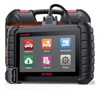 iCarsoft CR MAX OBD2 Máquina Diagnosis Coche Multimarca, Escáner de Todo el Sistema, Detector Fallos Coche con 49 Funciones Reinicio, Codificación ECU, Vin Automático, CANFD, Actualización por WiFi