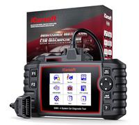 iCarsoft E660 OBD2 Máquina Diagnosis Coche Multimarca, Escáner de Coche para Motor, ABS, SRS y Transmisión, Detector Fallos Coche con 6 Funciones Reinicio, Prueba de Batería