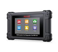 iCarsoft Escáner de diagnóstico profesional para Benz, herramienta bidireccional MB V4.0 Full Systems + 2 paquetes de marca adicionales, 38+11 servicios, prueba activa, VIN automático, actualización