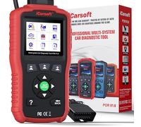 iCarsoft Escáner OBD2 POR V1.0 para Porsche/Macan, herramienta de escaneo de diagnóstico de todos los sistemas, comprobación de la luz del motor, comprobación de la luz del motor, prueba de batería de