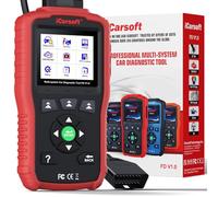iCarsoft FD V1.0 OBD2 Máquina Diagnosis Coche para Ford/Holden, Escáner de Todo el Sistema, Reinicio de Aceite, Calibración SAS, Prueba de Batería, Actualización de por Vida