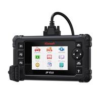 iCarsoft JP V3.0 OBD2 Máquina Diagnosis Coche para Daewoo/Toyota/Honda/Mitsubishi/Suzuki/Mazda/Hyundai, Escáner de Todo el Sistema, 47 Funciones Reinicio, Prueba de Batería, Actualización de por Vida