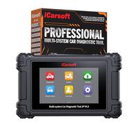 iCarsoft JP V4.0 OBD2 Máquina Diagnosis Coche para Toyota/Honda/Mitsubishi/Suzuki/Mazda/Hyundai, Escáner OBD2 Bidireccional de Todo el Sistema, 49 Funciones Reinicio, Auto Vin, Actualización de WiFi