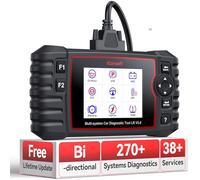 iCarsoft LR V3.0 2025 Ver Bidirectional OBD2 Scanner for Most Land Rover/Jaguar from 1996-2023 Full Systems Diagnostic Scan Tool 37 Service/118 Graphic Data Engine Transmission ABS Car Code Reader