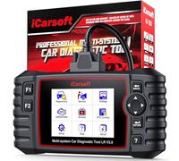 iCarsoft LR V3.0 OBD2 Máquina Diagnosis Coche para Land Rover/Jaguar, Bidireccional Escáner de Todo el Sistema, 37+ Funciones Reinicio, Prueba de Batería, Vin Automático, Actualizaciones de por Vida