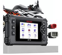 iCarsoft MT V6 - Herramienta de diagnóstico de motocicleta KT.M, herramientas de escaneo de sistemas con 104 proyectos de prueba+62 servicios de mantenimiento de motocicletas, herramienta de