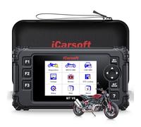 iCarsoft MT V6 para Indian Moto, Herramienta de Diagnosis de Sistema Completo con más de 33 Pruebas activas de Motor, Vin automático, Prueba de batería y actualizaciones de por Vida.