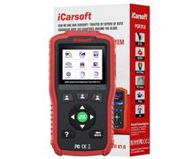 iCarsoft por V1.0 OBD2 Máquina Diagnosis Coche para Porsche/Cayenne/Macan, Escáner de Todo el Sistema, Reinicio de Aceite, Calibración SAS, Prueba de Batería, Actualización de por Vida