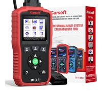 iCarsoft TYT V1.0 OBD2 Máquina Diagnosis Coche para Toyota/Corolla/Nissan/Honda/Hyundai/Kia, Escáner de Todo el Sistema, Reinicio de Aceite, Calibración SAS, Prueba de Batería, Actualización por Vida