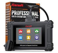 iCarsoft US V4.0 OBD2 Máquina Diagnosis Coche para Ford/GM/GMC/Jeep/Chevrolet, Escáner OBD2 Bidireccional de Todo el Sistema, 41 Funciones Reinicio, Codificación ECU, Auto Vin, Actualización de WiFi