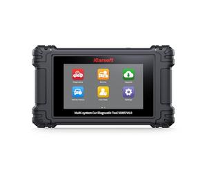 iCarsoft VAWS V4.0 - Herramienta de diagnóstico para VW Audi Skoda Seat - Escáner profesional OBD2 con restablecimiento de servicio, lectura/borrado de códigos de error, servicio de aceite, EPB, DPF
