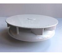 ICC Pequeño Perfil bajo Giratorio Techo Ventilación para Vans Buses ' - Blanco - Viento Impulsada Giratorio Respirador