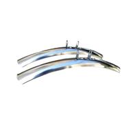 ICDKOYK 1 par de Guardabarros Delanteros y Traseros de 27 Pulgadas, Piezas Vintage prácticas para Bicicletas de Carretera