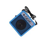 ICDKOYK Amplificador de guitarra eléctrica Amplificador de guitarra para práctica diaria Actuación en el escenario azul, azul, 12.5 x 12.5 x 6 cm