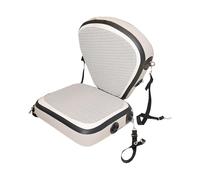ICDKOYK Asiento de Kayak Ajustable, Accesorio para Kayak, Asiento de Canoa para Rafting, Kayaks, Botes remos, Gris