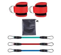ICDKOYK Bandas de resistencia para tobillos con puños para hombres y mujeres, equipo de entrenamiento de glúteos y correas de tobillo para glúteos de piernas, bandas de