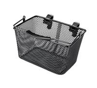 ICDKOYK Cesta portabicicletas para niños, cesta de almacenamiento portátil para montar en bicicleta, tienda al aire libre, color negro