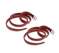 ICDKOYK Cinturón de estribos con Hebilla, Apto para estribos ecuestres, Duradero, Ajustable, para Montar a Caballo, Materiales para equitación, Cuero Artificial.