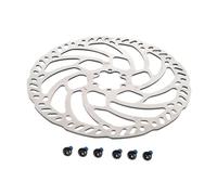 ICDKOYK Disco de Freno Delantero para Motocicleta, 22 cm, Rotor de Freno Disco, Rendimiento Seguro Mejorado, ingeniería precisión, Potencia frenado, Estabilidad, reparación del Rotor, disipación