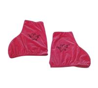 ICDKOYK Elegantes cubrebotas de Terciopelo Coreano para Patines de Patinaje artístico. Protegen Las Botas Patines Marcas o arañazos para prolongar su Vida útil.