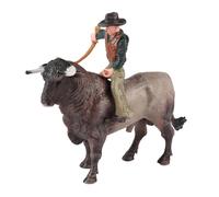 ICDKOYK Escultura de Vaquero de Escritorio, Juguete Educativo Colorido Que fomenta la Creatividad y el reconocimiento Colores en los niños. Escultura Vaquero Escritorio, Juguete Educativo temprano.