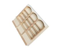 ICDKOYK Estantería Decorativa para casa de muñecas. Incluye un Armario de para Madera Personalizable Que hará Que la casa muñecas Sea más Realista. Puedes Simular Decorar la Escena con estantes