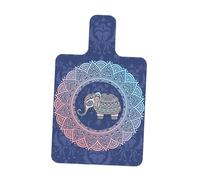 ICDKOYK Esterilla de Pilates para Reformer, Antideslizante, 99 x 61 cm, Toalla Estampada, para Viaje, Color Azul Oscuro, Azul Oscuro, 99.6 x 61 cm