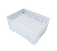 ICDKOYK Estuche Premium para señuelos, Caja de Aparejos de Pesca, Organizador para Pesca con Mosca, Plataforma 40 Rejillas con Compartimentos Resistentes. Nunca más Pierdas