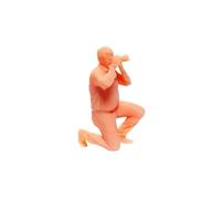 ICDKOYK Figuras de Personas únicas, Modelo de Tren a Escala 1/64, sin Pintar, Que Dan Vida a escenas de dioramas en Miniatura, Modelo de sin Pintar Escala