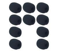 ICDKOYK Funda de espuma antiviento para micrófono profesional con auriculares que absorbe el ruido para un sonido nítido en todas partes. Funda de espuma antiviento para