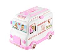 ICDKOYK Juego de Ambulancia de Juguete para niños 3, 4 y 5 años. Incluye Juguetes educativos médico para Aprender Jugando. Juego médico Interactivo. rol simulación.