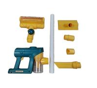 ICDKOYK Juego de rol de aspiradora para niños, Juego simulación, Juguetes Limpieza para desarrollar Habilidades Cuidado, Aprendizaje para niños, niñas y, rol Seguro para, Verde, 15.7 x 7 x 76 cm