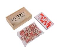 ICDKOYK Juegos de de lotería Rusa, Juego Bingo y lotería, un desafío Mental Atractivo con 48 cartones, Divertido para Todas Las Edades, Juegos Bingo Ruso, Juego Tablero ajedrez.