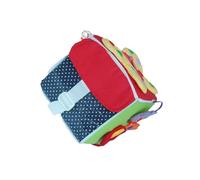 ICDKOYK Juguetes de con Forma de Cubo Actividades Que promueven el Desarrollo Habilidades y el Aprendizaje técnicas Vestir Mediante un Juego Innovador, Divertido y Atractivo. Bloques Suaves