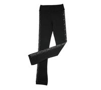 ICDKOYK Leggings de Patinaje artístico para Mujer, Pantalones de Felpa algodón Suave al Tacto para competiciones Patinaje sobre Hielo, confeccionados en algodón Puro y Felpa. Leggings Tipo calcetín