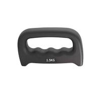 ICDKOYK Mancuernas de Boxeo pequeñas para Boxeo, Pesas de Mano para Hombres y Mujeres, Equipo versátil para Ejercicios aeróbicos, Entrenamiento Fuerza, Entrenamiento, Negro, 1.5 kg