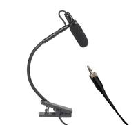ICDKOYK Micrófono de saxofón omnidireccional con clip para música. Receptor y transmisor que mejora la experiencia de sonido y grabación. Micrófono de cuello de cisne de, Negro, L4