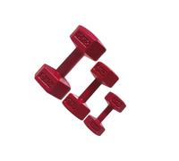 ICDKOYK Mini Mancuernas para casa de muñecas, Accesorios de Adorno, Equipo Deportivo para modelar. Muebles Pesa Rusa en Miniatura para niños. , Rojo , múltiple