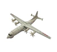 ICDKOYK Modelo de aviación 4D Hecho a Mano a Escala 1/240 para Recuerdos de Fiesta, Escena para niños, 200 Personas holgazaneando, 200 Merodeando, 16 x 17.4 x 4 cm