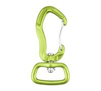 ICDKOYK Mosquetón giratorio para correa de perro, arnés, herramienta para acampar al aire libre, llave de bloqueo para el hogar, azul, Verde, 7.6 x 2.8 x 1.6 cm